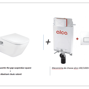 PACK THE GAP SUSP SQUARE+ABAT CHUTE RAL.+ALCA100/1000+ALCAM371