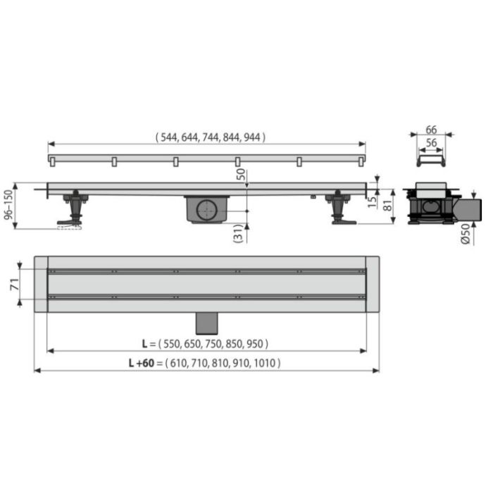 SIPHON DE DOUCHE 650MM – Image 3