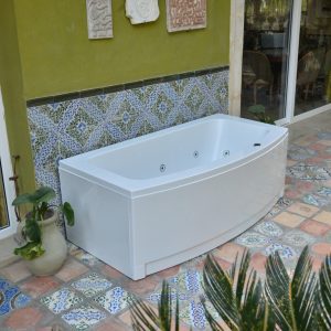 Baignoire spéciale BIWA : 170 x 85/70