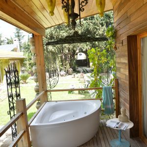Baignoire angulaire COMO : 140×140