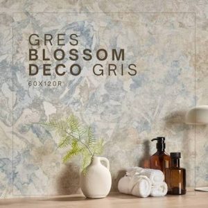 BLOSSOM DECO GRIS 60X120R