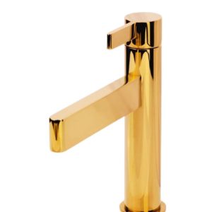 Mitigeur lavabo avec bonde Doré Brillant BRO001-2GL