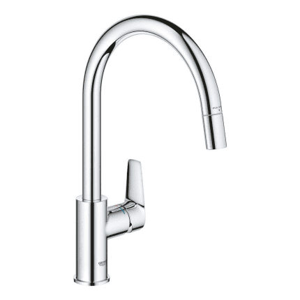 MITIGEUR EVIER BAUEDGE AVEC DOUCHETTE EXTRACTIBLE 30536000 – Image 2