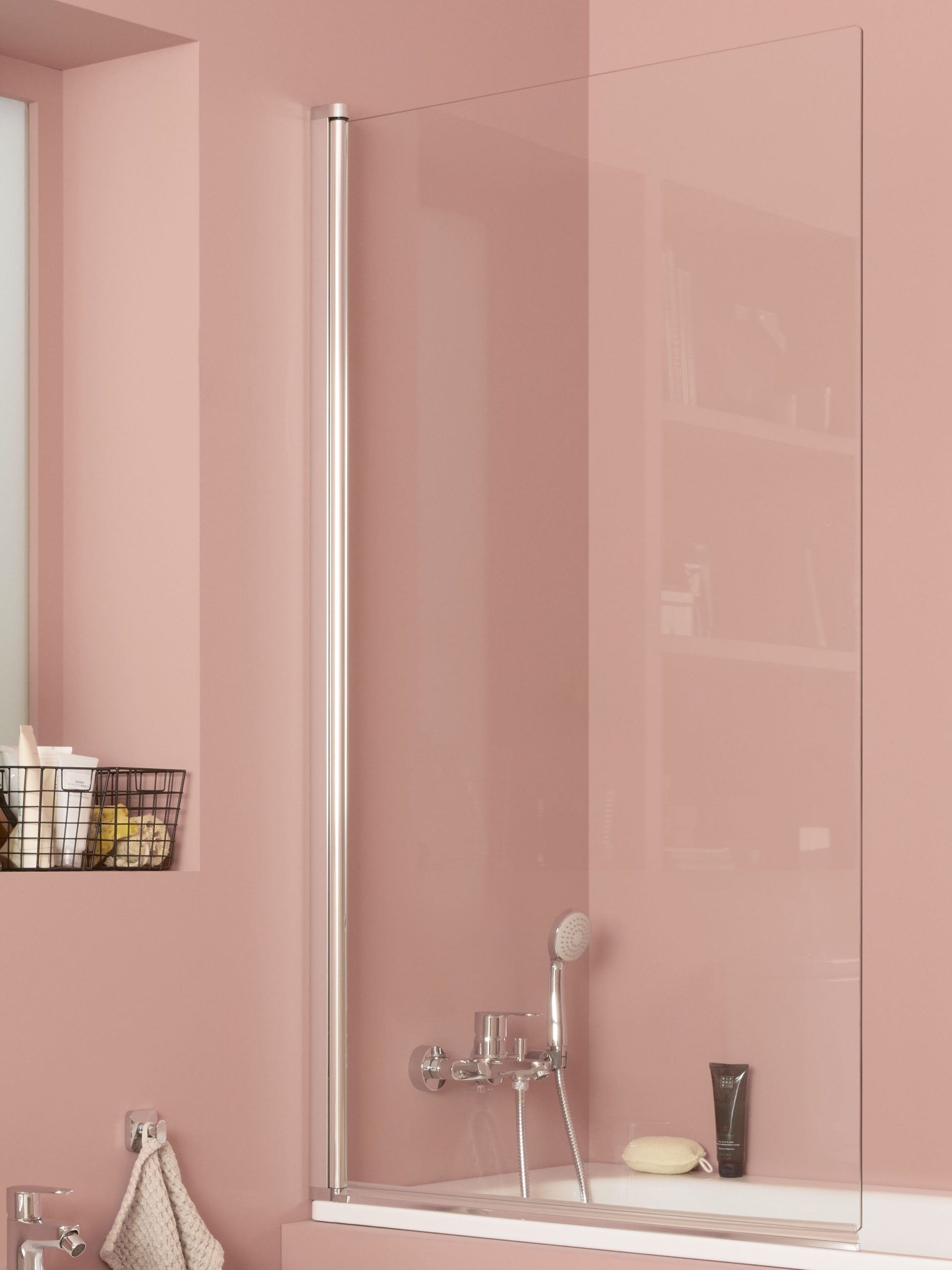 MITIGEUR DOUCHE MURAL VICTORIA PLUS AVEC ACCESSOIRES CHROME – Image 3